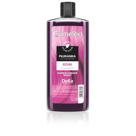 Delia Cameleo // Płukanka do włosów ROZOWA // 200 ml
