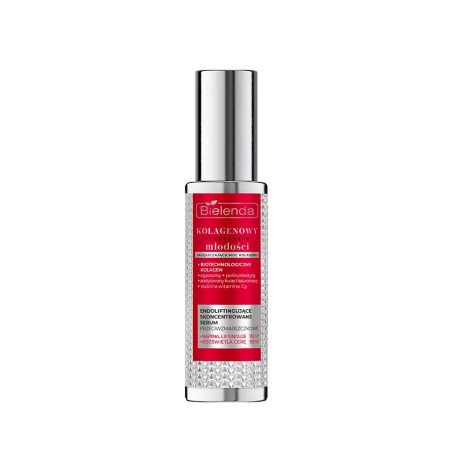 Bielenda KOLAGENOWY STYMULATOR MŁODOŚCI Endoliftingująco  SKONCENTROWANE SERUM PRZECIWZMARSZCZKOWE dzień/ noc // 60 ml.