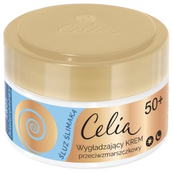 Celia Śluz Ślimaka Wygładzający krem przeciwzmarszczkowy z kwasem hialuronowym 50+ // 50 ml.