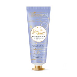Bielenda STAR DREAM Rozświetlający krem-maska do rąk, REGENERUJĄCY //  50 ml.