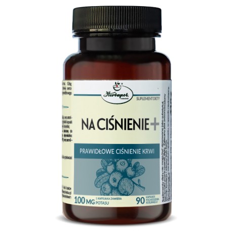 NA CIŚNIENIE+ HERBAPOL // Prawidlowe cisnienie krwi // 90 kapsułek