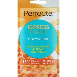 Perfecta EXPRESS MASK // ODZYWIENIE Miodowa Maska Gleboko Odzywcza // miod manuka, olej z migdalow