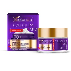 Bielenda CALCIUM + Q10 głęboko odżywczy krem 70+ na dzień //  cera dojrzala, wrazliwa //  50 ml.