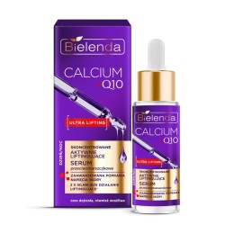 Bielenda CALCIUM + Q10 ULTRA LIFTING liftingujące serum przeciwzmarszczkowe  dzien/noc // cera dojrzala // 50 ml.
