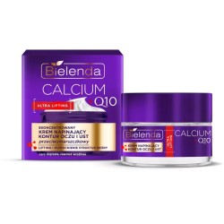 Bielenda CALCIUM + Q10 ULTRA LIFTING krem napinający kontur oczu i ust // cera dojrzala, wrazliwa // 15 ml.