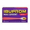 Ibuprom Max Sprint, 400 mg, //  ból, gorączka, grypa, przeziębienie, migrena // 10 kapsułek miękkich