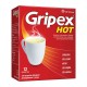 GRIPEX HOT // ból głowy, mięśni, gardła, grypa, katar, przeziębienie, gorączka // 12 saszetek
