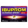 Ibuprom Ultramax Sprint, 600 mg // ibuprofen, kapsułki, ból, gorączka, stan zapalny, nerwoból, migrena //  10 kaps.
