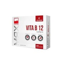 VITA B 12 MAX //  układ nerwowy i odpornościowy,produkcja czerwonych krwinek // 120 tab. powlekanych