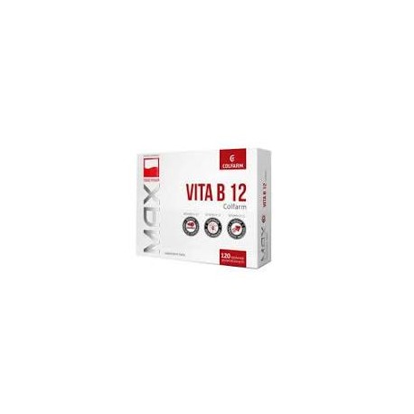 VITA B 12 MAX //  układ nerwowy i odpornościowy,produkcja czerwonych krwinek // 120 tab. powlekanych