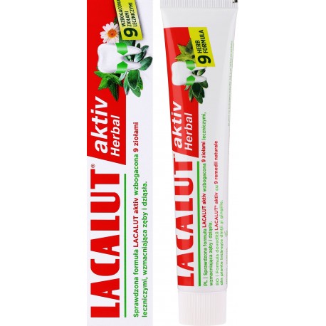 Lacalut Activ Herbal pasta do zębów  Toothpaste "Active Herbal"// 75 ml.
