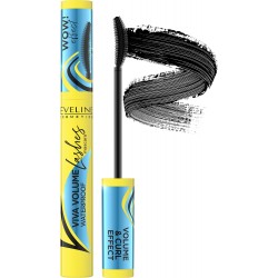 Eveline Viva Full Lashes Wodoodporna maskara dodająca objętości  BLACK  Viva Volume Waterproof Mascara // 10  ml.