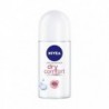 NIVEA Roll-on for women DRY & COMFORT Plus // Anti-perspirant // Zapobiega nadmiernemu poceniu // Delikatna pielegnacja 48h