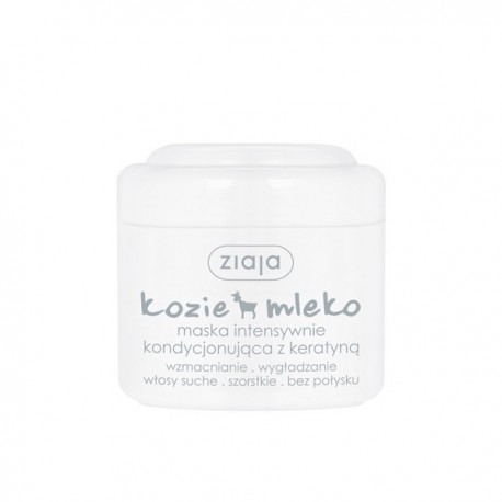 ZIAJA KOZIE MLEKO- Maska kondycjonujaca z keratyna // wzmacnianie, wygladzanie -wlosy szorstkie, bez polysku // 200ml